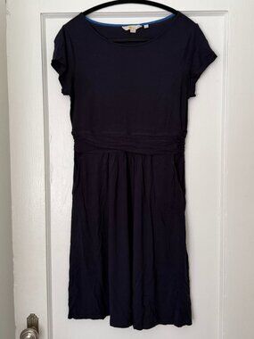 Boden Navy Blue jersey dress in 8P